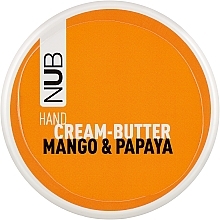 Nourishing Hand Butter - NUB Nourishing Hand Cream Butter Mango & Papaya — photo N3