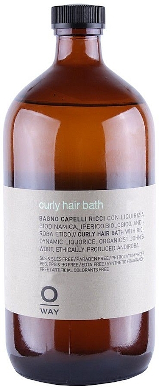 Curly Hair Shampoo - Rolland OWay BeCurly — photo N2