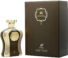 Fragrances, Perfumes, Cosmetics Afnan Perfumes Highness X Brown - Eau de Parfum