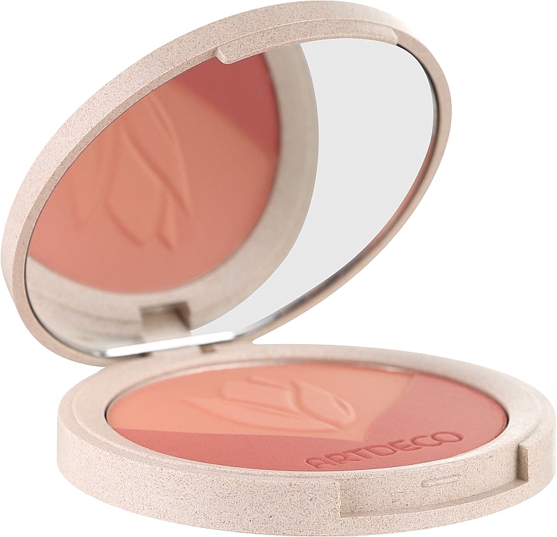 Trio Blush - Artdeco Green Couture Natural Trio Blush — photo N3