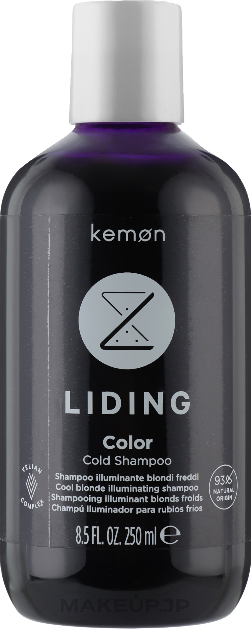 Neutralizing Shampoo for Colored Hair - Kemon Liding Color Cold Shampoo — photo 250 ml