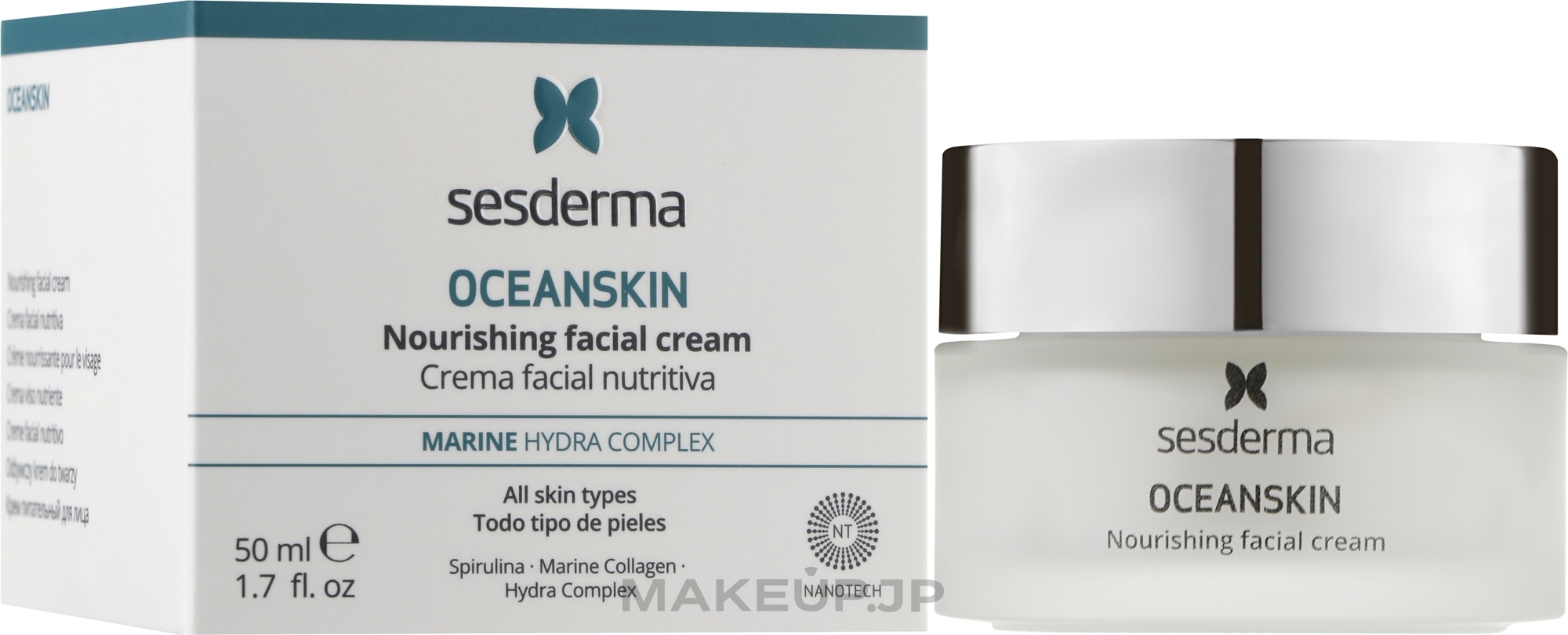 Nourishing Face Cream - Sesderma Laboratories Oceanskin Nourishing Facial Cream — photo 50 ml