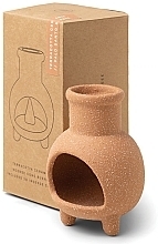 Set - Paddywax Incense Chiminea Ceramic Palo Santo & Sage (holder/1pc + con/20pcs) — photo N1