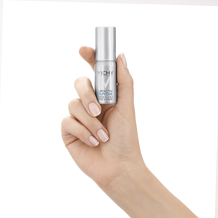 Anti-Wrinkle Eye Serum - Vichy LiftActiv Supreme Eyes & Lashes Serum — photo N4