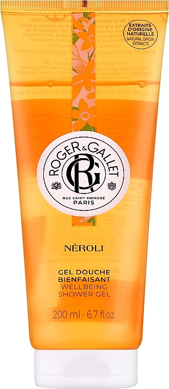 Roger&Gallet Neroli Wellbeing Shower Gel - Shower Gel — photo N1