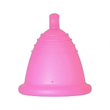 Fragrances, Perfumes, Cosmetics Menstrual Cup with Stem, XL, pink, cropped - MeLuna Sport Shorty Menstrual Cup