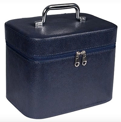 Makeup Bag "Snake L Navy", 98956, blue - Top Choice — photo N1