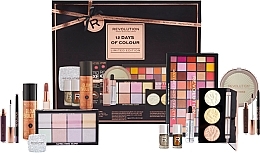 Fragrances, Perfumes, Cosmetics Advent Calendar, 12 products - Makeup Revolution 12 Days Of Colour Limited Edition