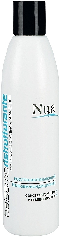 Repairing Conditioner with Oat & Linseed Extracts - Nua — photo N1