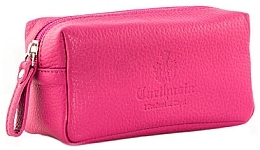 Fragrances, Perfumes, Cosmetics Leather Cosmetic Bag, fuchsia - Carthusia Beauty Case