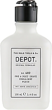 Softening Pre & Post Shave Liquid - Depot Shave Specifics 402 Pre & Post Shave Emollient Fluid — photo N2