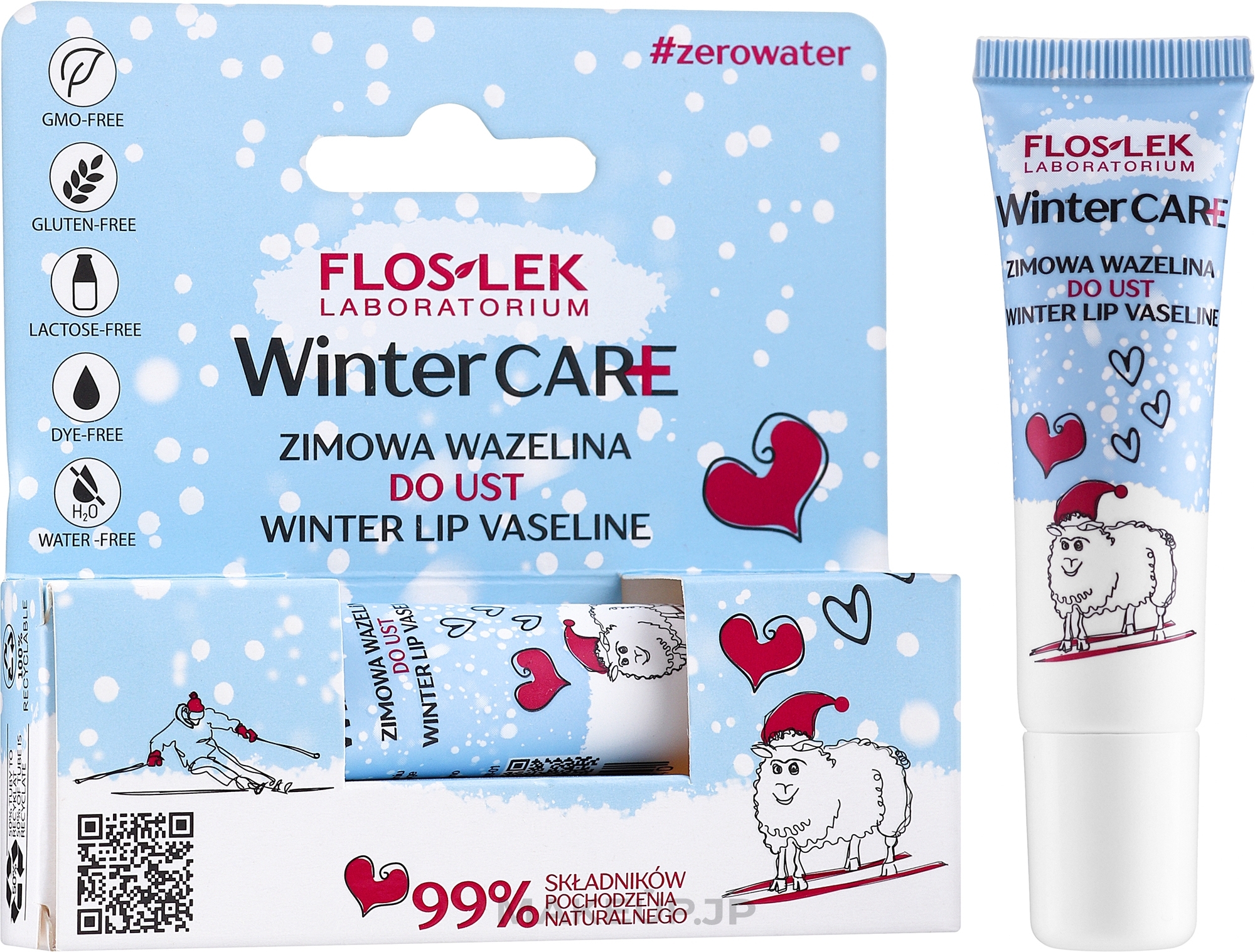 Winter Lip Balm - Floslek Winter Care — photo 10 g