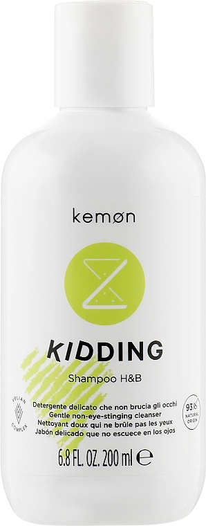 Kids Shampoo-Shower Gel - Kemon Liding Kidding Shampoo H&B — photo N1