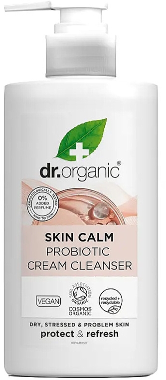 クレンジングフェイスクリーム - Dr. Organic Skin Calm Probiotic Cream Cleansing — photo N1