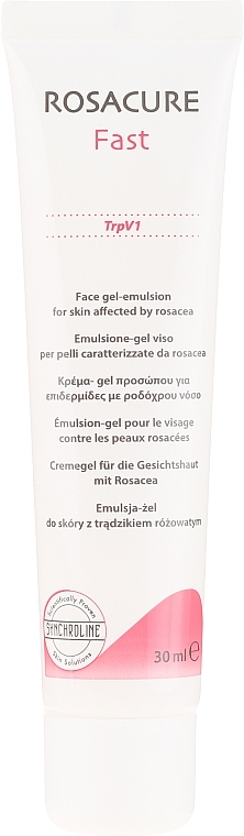 Gel for Sensitive Skin Prone to Redness - Synchroline Rosacure Fast — photo N2