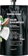 Fragrances, Perfumes, Cosmetics Coconut & Lotus Shampoo for Damaged & Colored Hair - Cafe Mimi Super Food Shampoo