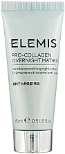 Matrix Night Face Cream - Elemis Pro-Collagen Overnight Matrix (mini size) — photo N1