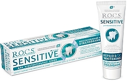 Fragrances, Perfumes, Cosmetics Toothpaste "Repair & Whitening" - R.O.C.S. Sensitive Repair & Whitening