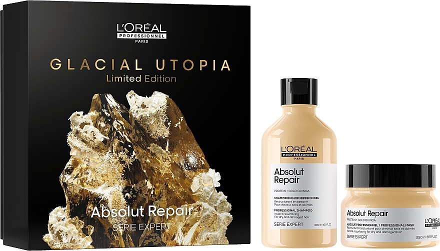 Set - L'Oreal Professionnel Serie Expert Absolut Repair (sham/300ml + h/mask/250ml) — photo N1