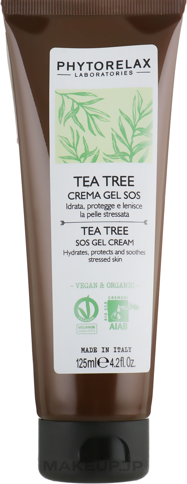 SOS Cream Gel - Phytorelax Laboratories Tea Tree SOS Cream Gel — photo 125 ml