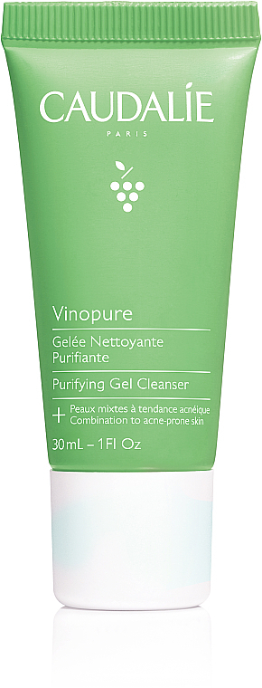 GIFT! Cleansing Gel for Combination & Oily Skin - Caudalie Vinopure Purifyng Gel Cleanser — photo N1