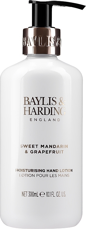 Set - Baylis & Harding Sweet Mandarin & Grapefruit (h/wash/300ml + h/cr/130ml + h/lot/100ml) — photo N3