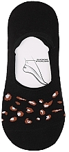 Fragrances, Perfumes, Cosmetics Women's Socks with Animal Print, leopard, black - Moraj