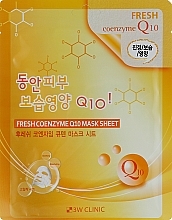 Coenzyme Sheet Mask - 3W Clinic Fresh Coenzyme Q10 Mask Sheet — photo N3