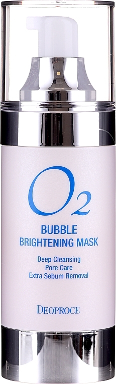 O2 Bubble Brightening Face Mask - Deoproce O2 Bubble Brightening Mask — photo N3