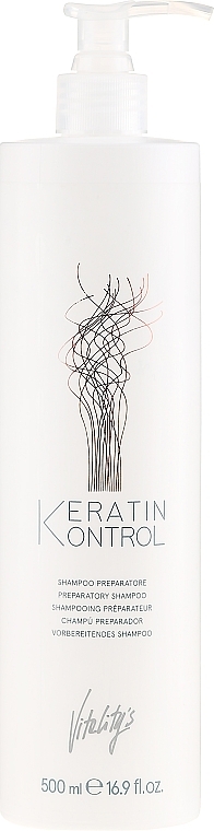 Preparatory Hair Shampoo - Vitality's Keratin Kontrol Preparatory Shampoo — photo N1