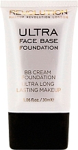 Fragrances, Perfumes, Cosmetics BB-Cream - Makeup Revolution Ultra Face Base BB Cream Foundation