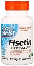 Dietary Supplement "Fisetin" - Doctor's Best Fisetin with Novusetin — photo N1