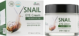 Moisturizing Eye Zone Cream with Snail Mucin - Ekel Snail Eye Cream — photo N1