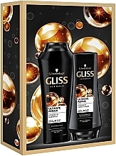 Fragrances, Perfumes, Cosmetics Set - Gliss Kur Ultimate Repair Set (shm/250ml + hair/balm/200ml)