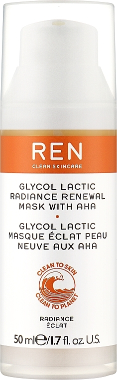 Face Mask - Ren Clean Skincare Glyco Lactic Radiance Renewal Mask — photo N1