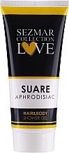 Fragrances, Perfumes, Cosmetics 2-in-1 Shower Gel - Sezmar Collection Aphrodisiac Suare Hair & Body Shower Gel