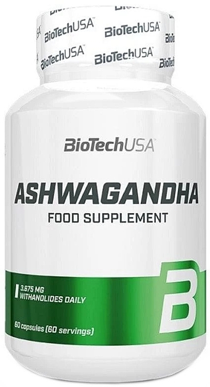 Vitamins & Minerals - BioTechUSA Ashwagandha — photo N1