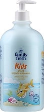 2-in-1 Kids Shower Gel & Shampoo - Soraya Family Fresh Shower Gel And Baby Shampoo — photo N3