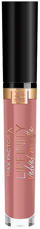 Liquid Lipstick - Max Factor Lipfinity Velvet Matte Lipstick — photo N1