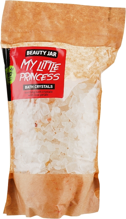 Soothing Bath Crystals with Rose Petals "My little princess" - Beauty Jar Bath Crystals — photo N1