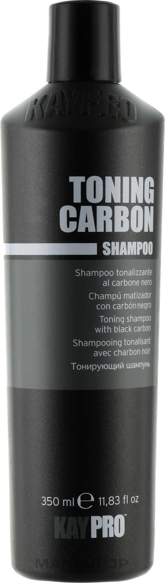 Tonning Coal Shampoo - KayPro Toning Carbon Shampoo — photo 350 ml