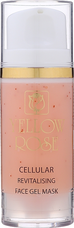 Cellular Stem Cell Toning Gel Mask - Yellow Rose Cellular Revitalizing Gel Mask (pump) — photo N1