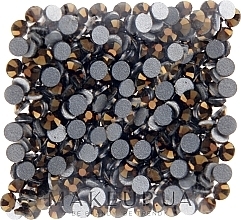 Decorative Nail Crystals 'Crystal Aurum', size SS 04, 200 pcs. - Kodi Professional — photo N1