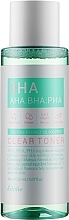 Fragrances, Perfumes, Cosmetics Acid Face Toner - Esfolio 3HA Clear Toner