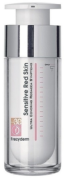 Cream for Sensitive Skin - Frezyderm Sensitive Red Skin Facial Tinted Cream SPF 30 — photo N1