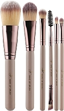 Fragrances, Perfumes, Cosmetics Makeup Brush Set, 6 pcs - FFleur Make Up Brush Set BF-106