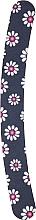 Fragrances, Perfumes, Cosmetics Nail File, 7453, black with flowers - Top Choice