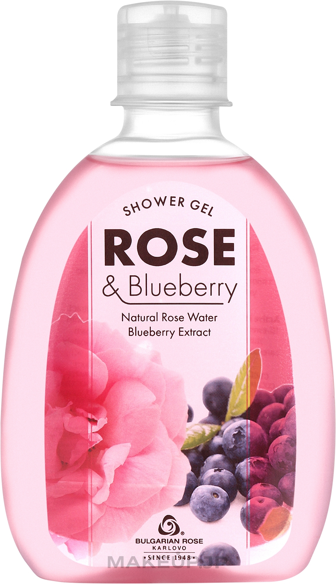 Rose & Blueberry Shower Gel - Bulgarian Rose Rose & Blueberry Shower Gel — photo 320 ml