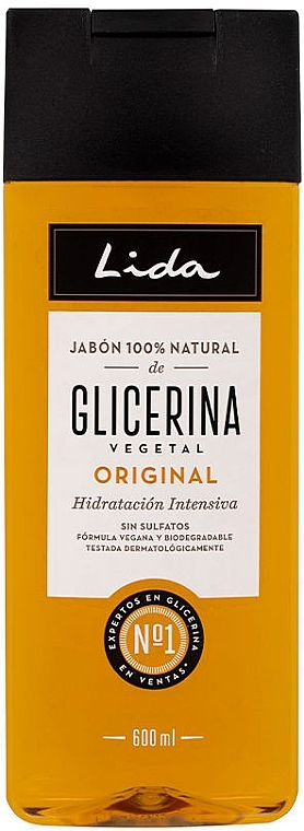 Shower Gel - Lida Glicerina Vegetal Original — photo N1