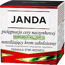 Fragrances, Perfumes, Cosmetics Anti-Couperose Day Cream - Janda For Couperose Skin Cream SPF 15